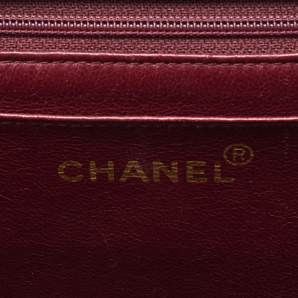 CHANEL One Shoulder Bag Matelassé Coco Mark Push Lock Black Gold-Tone Hardware, Pre-Owned