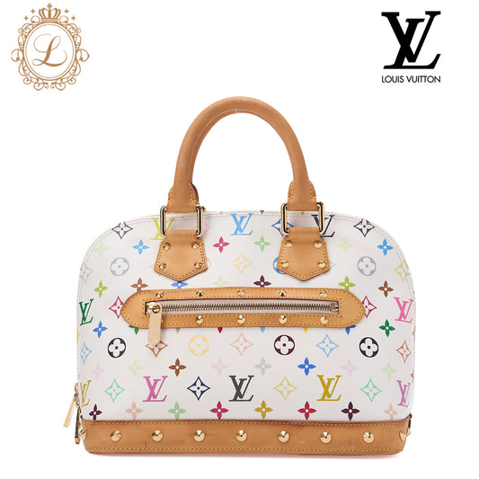 LOUIS VUITTON Louis Vuitton Monogram Multicolor ALMA PM M92647 Gold-Tone Hardware, Pre-Owned