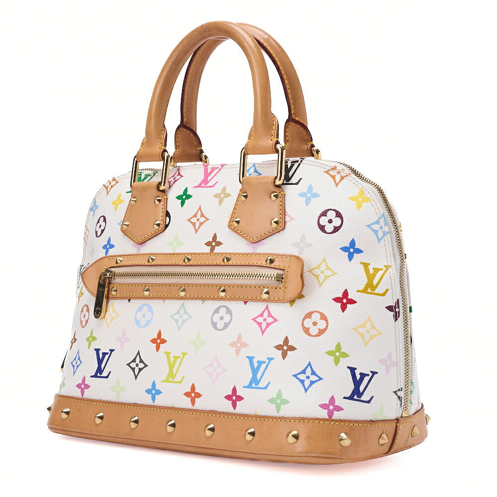 LOUIS VUITTON Louis Vuitton Monogram Multicolor ALMA PM M92647 Handbag Gold-Tone Hardware, Pre-Owned