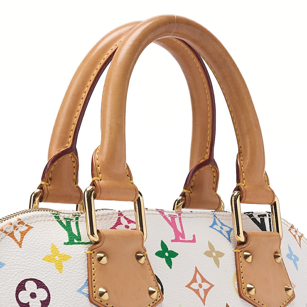 LOUIS VUITTON Louis Vuitton Monogram Multicolor ALMA PM M92647 Handbag Gold-Tone Hardware, Pre-Owned