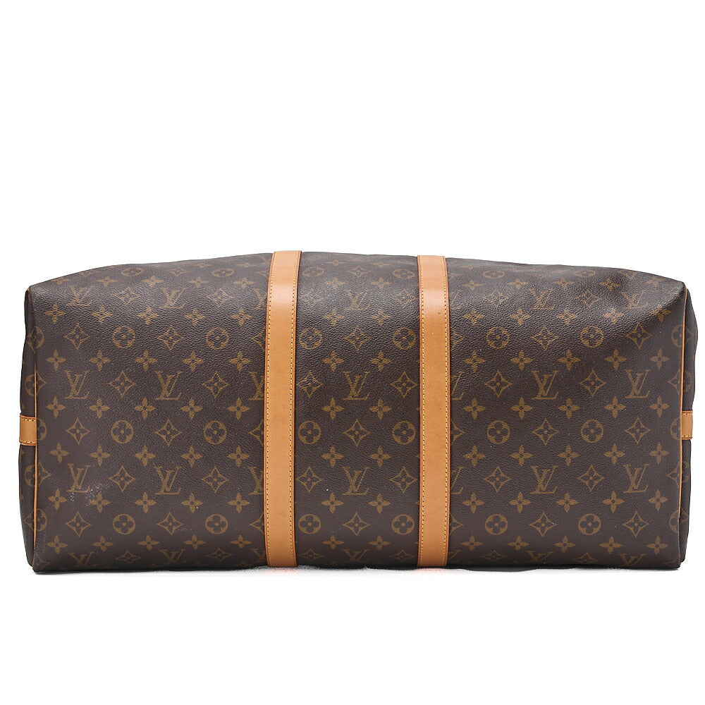 LOUIS VUITTON Louis Vuitton Monogram Keepol bandouliere 55 Boston Bag Brown Gold-Tone Hardware, Pre-Owned