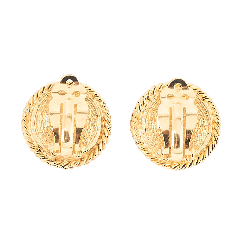 CHANEL Pearl Earrings 2106 Earrings GPx Faux Pearls Gold-Tone Hardware, Pre-Owned