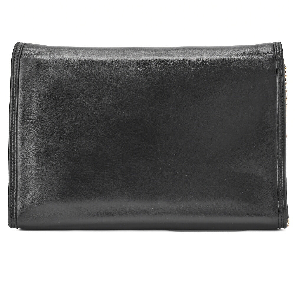 CHANEL Coco Mark V Flap Push Lock 6-Strand Chain Shoulder Black Gold-Tone Hardware, Pre-Owned