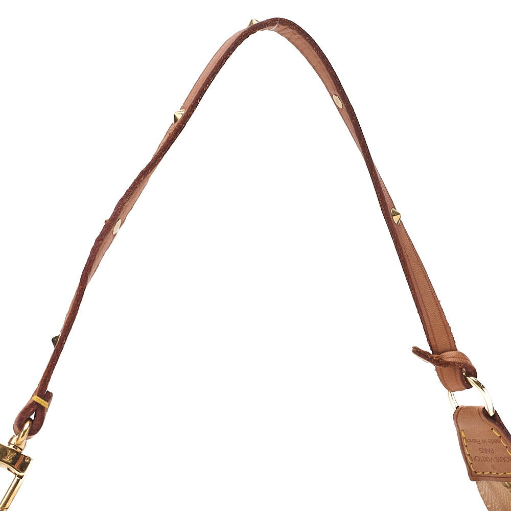 LOUIS VUITTON Louis Vuitton Monogram Multicolor Accessoir One Shoulder M92649 White Gold-Tone Hardware, Pre-Owned