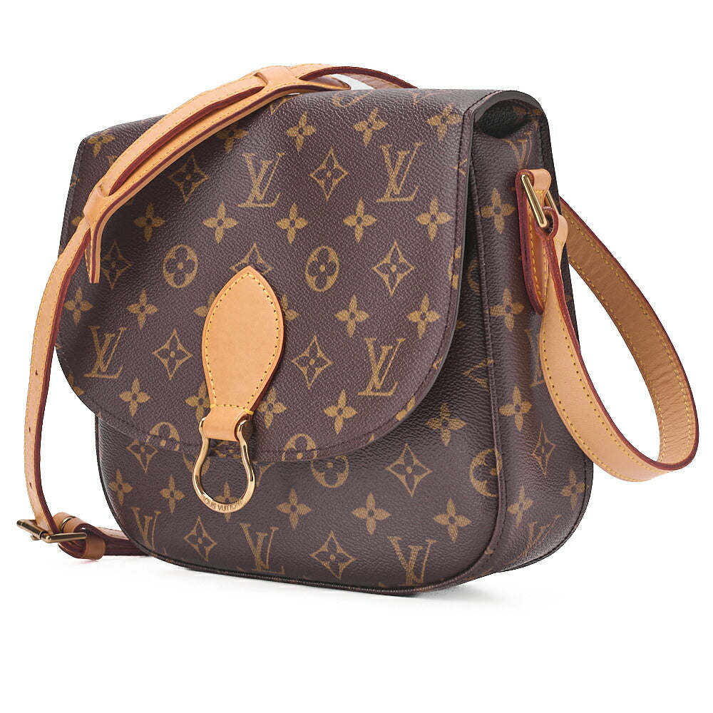 LOUIS VUITTON Louis Vuitton Monogram Sunclus Shoulder Bag M51243 Brown Gold-Tone Hardware, Pre-Owned