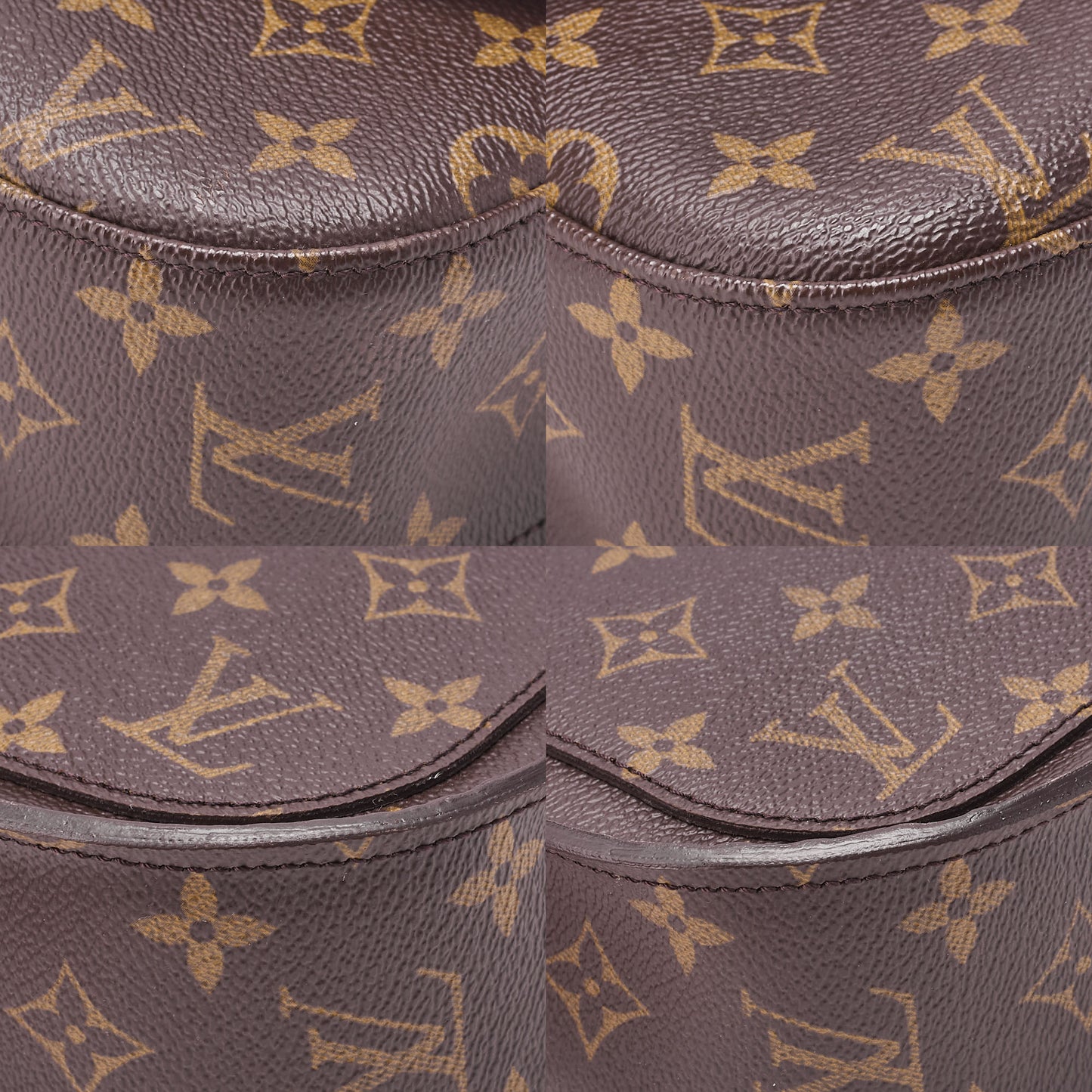 LOUIS VUITTON Louis Vuitton Monogram Sunclus Shoulder Bag M51243 Brown Gold-Tone Hardware, Pre-Owned