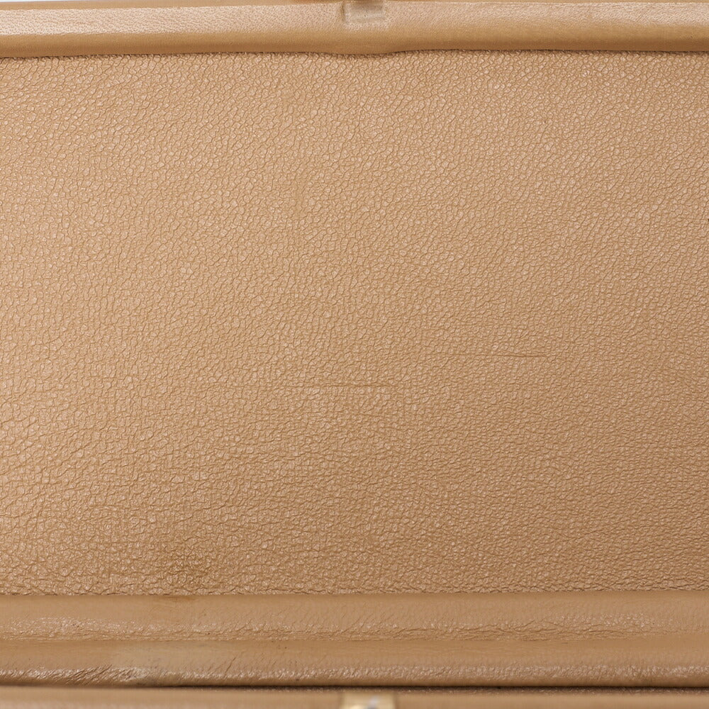 CHANEL Shoulder Bag Matelasse Lambskin Tortoiseshell Plastic Chain Shoulder Beige Gold-Tone Hardware, Pre-Owned