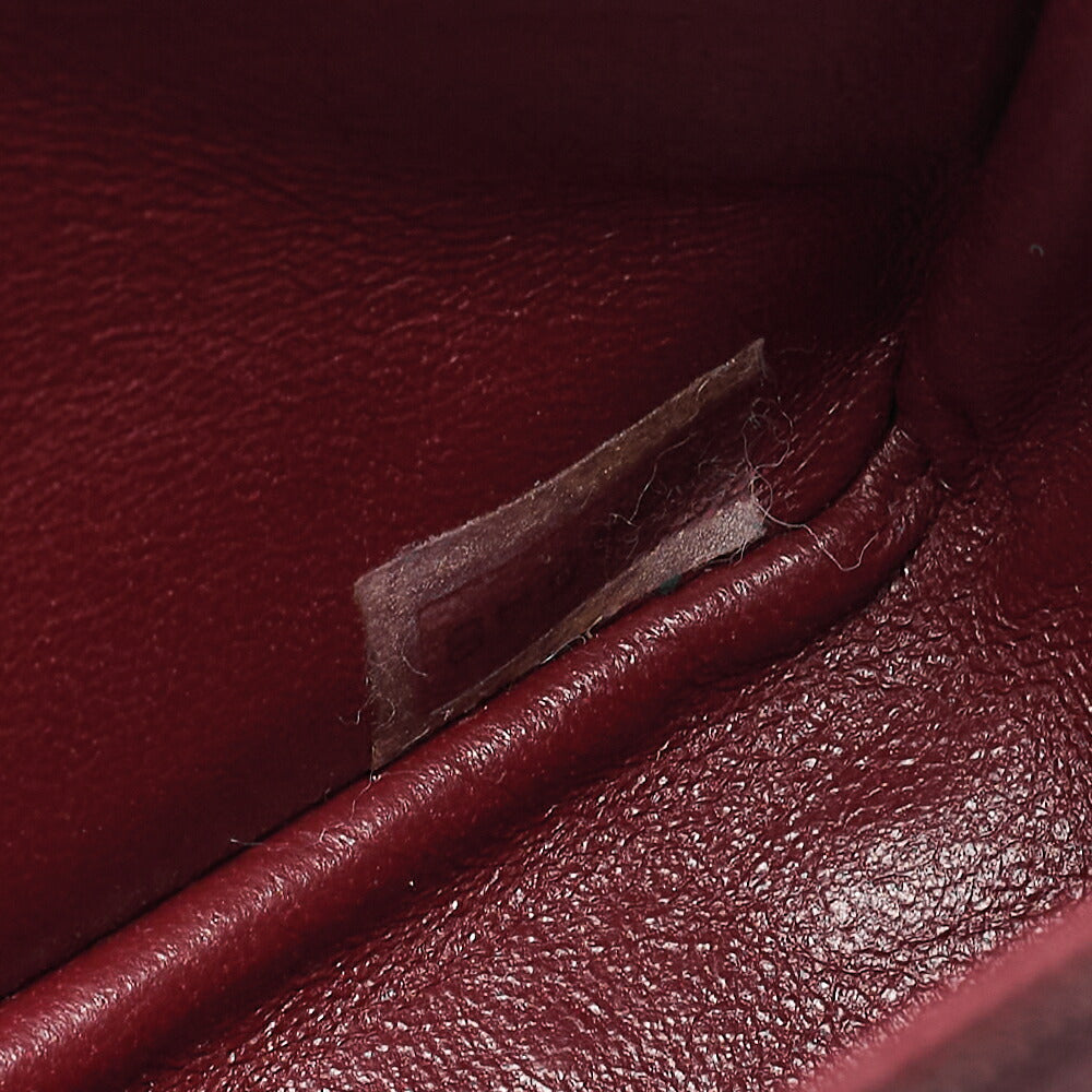 CHANEL Matelasse Turnlock Design Flap Chain Shoulder Bag Lambskin Black Gold-Tone Hardware, Pre-Owned