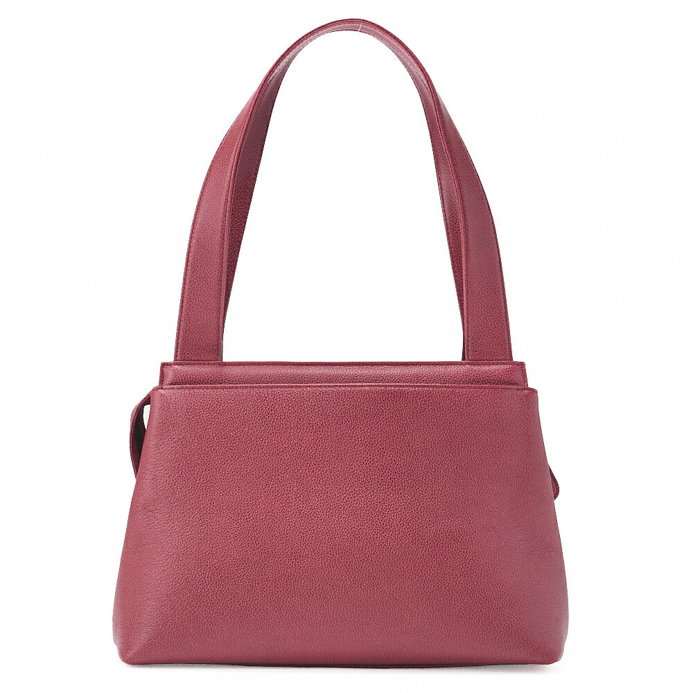 CHANEL Handbag Kelly Shape Caviar Skin Bolt black-Tone Hardware, Pre-Owned