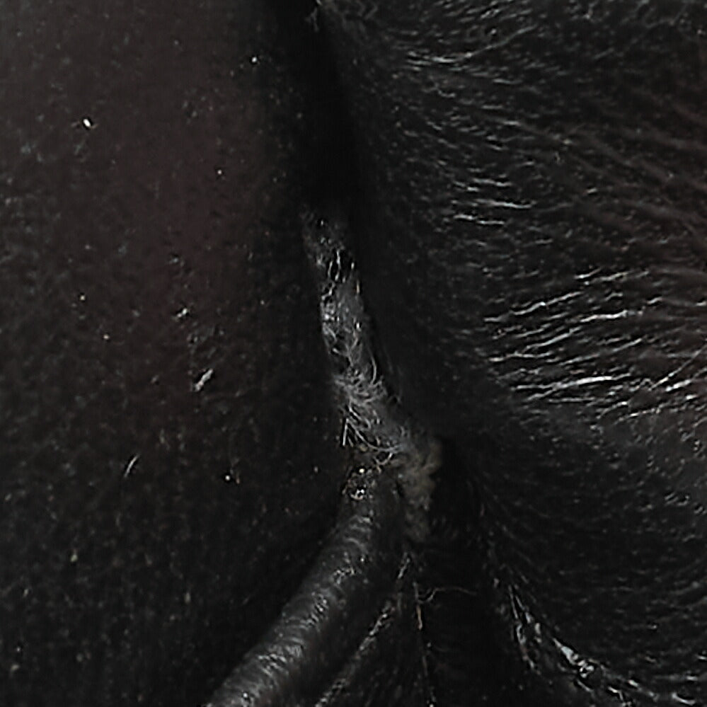 CHANEL Matelasse Turnlock Double Flap 25 Chain Shoulder Bag Caviar Skin Black Silver-Tone Hardware, Pre-Owned