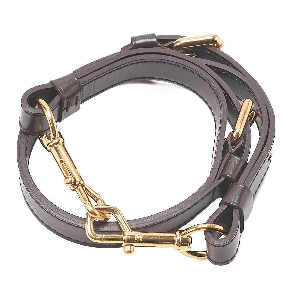 ルイヴィトン LOUIS VUITTON ダミエ トレヴィPM ハンドバッグ N51997 ダミエ エベヌ ブラウン ゴールド金具 中古