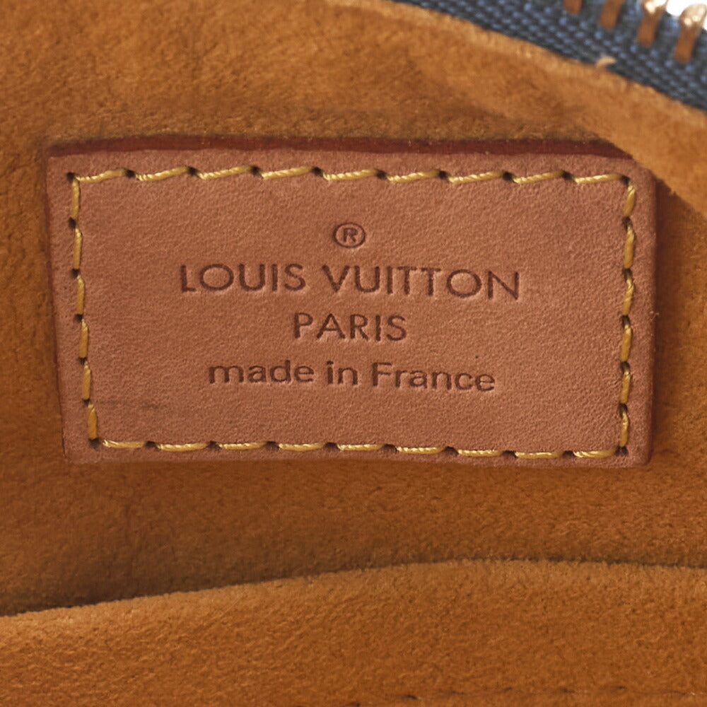 LOUIS VUITTON モノグラム モノグラムデニム バギーPM M95049 ゴールド金具 中古品