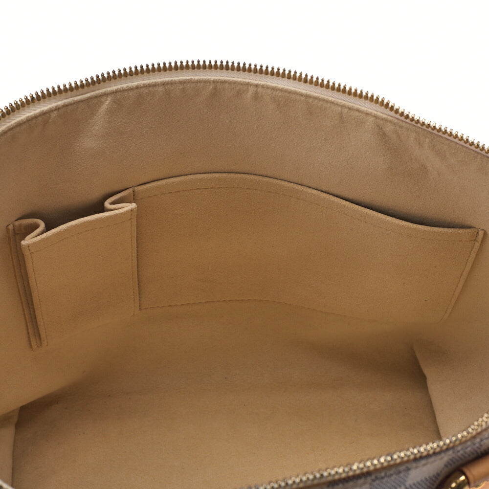 LOUIS VUITTON Louis Vuitton Damier Azul Saleya MM Tote Bag N51185 Gold-Tone Hardware, Pre-Owned