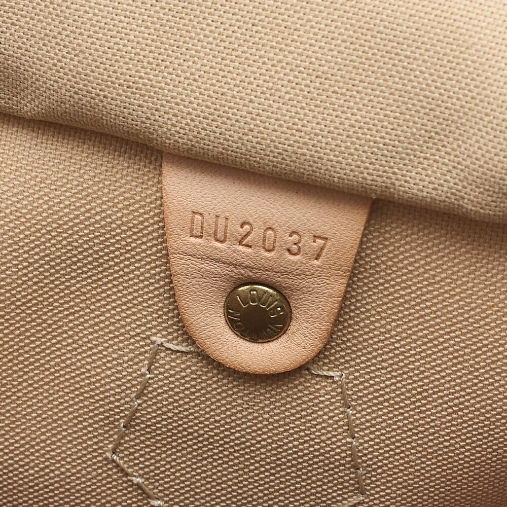 LOUIS VUITTON ルイヴィトン ダミエエベヌ スピーディ30 ハンドバッグ N41533 ゴールド金具 中古品