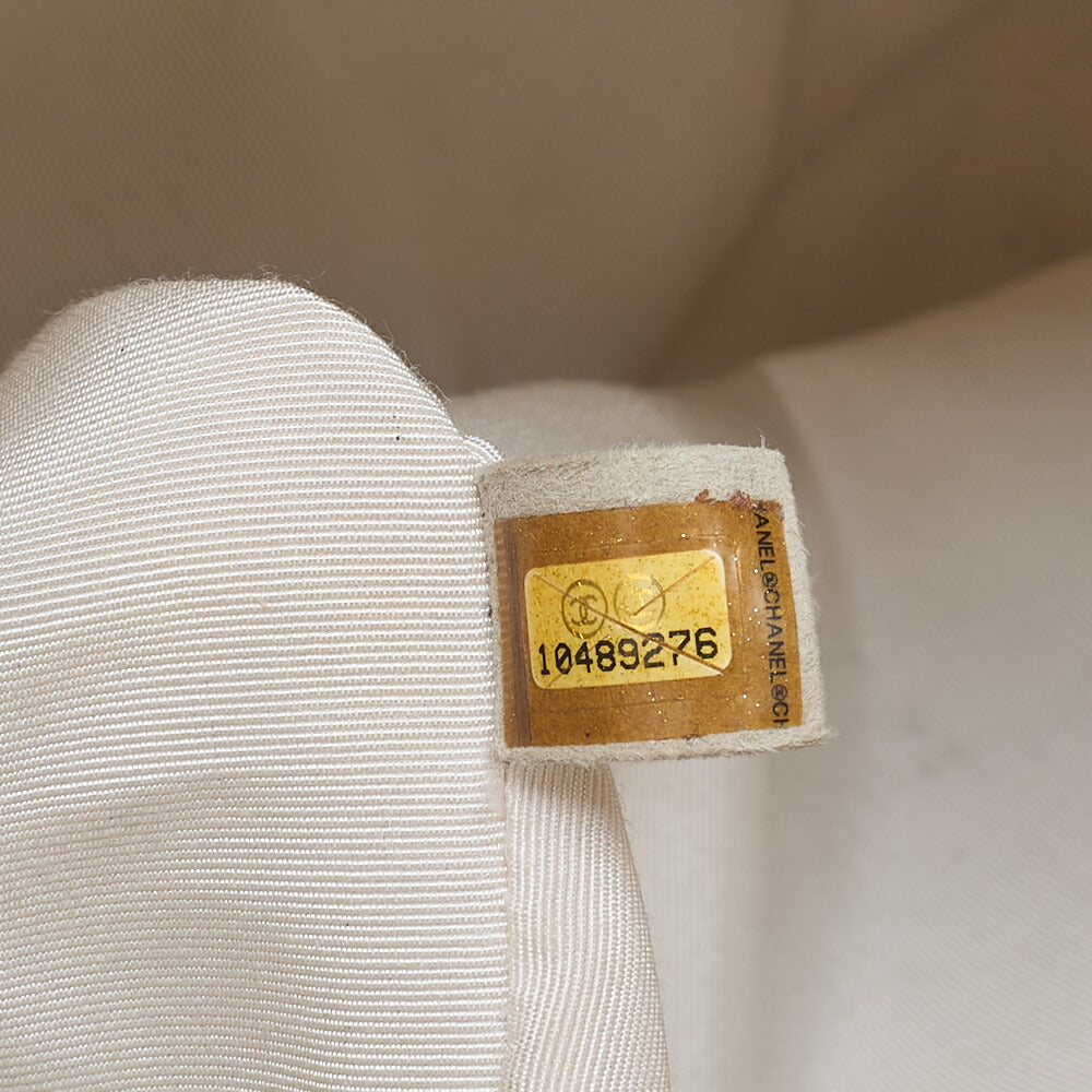 シャネル キャビアスキン マトラッセ ココマーク ワンショルダー シャンパンゴールド 金具シルバー ブランド【中古】【送料無料】