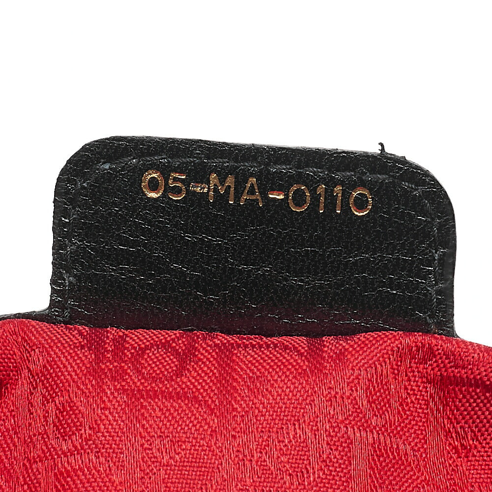 Dior Lady Dior Cannage Handbag Large Size Lambskin Gold-Tone Hardware, Pre-Owned