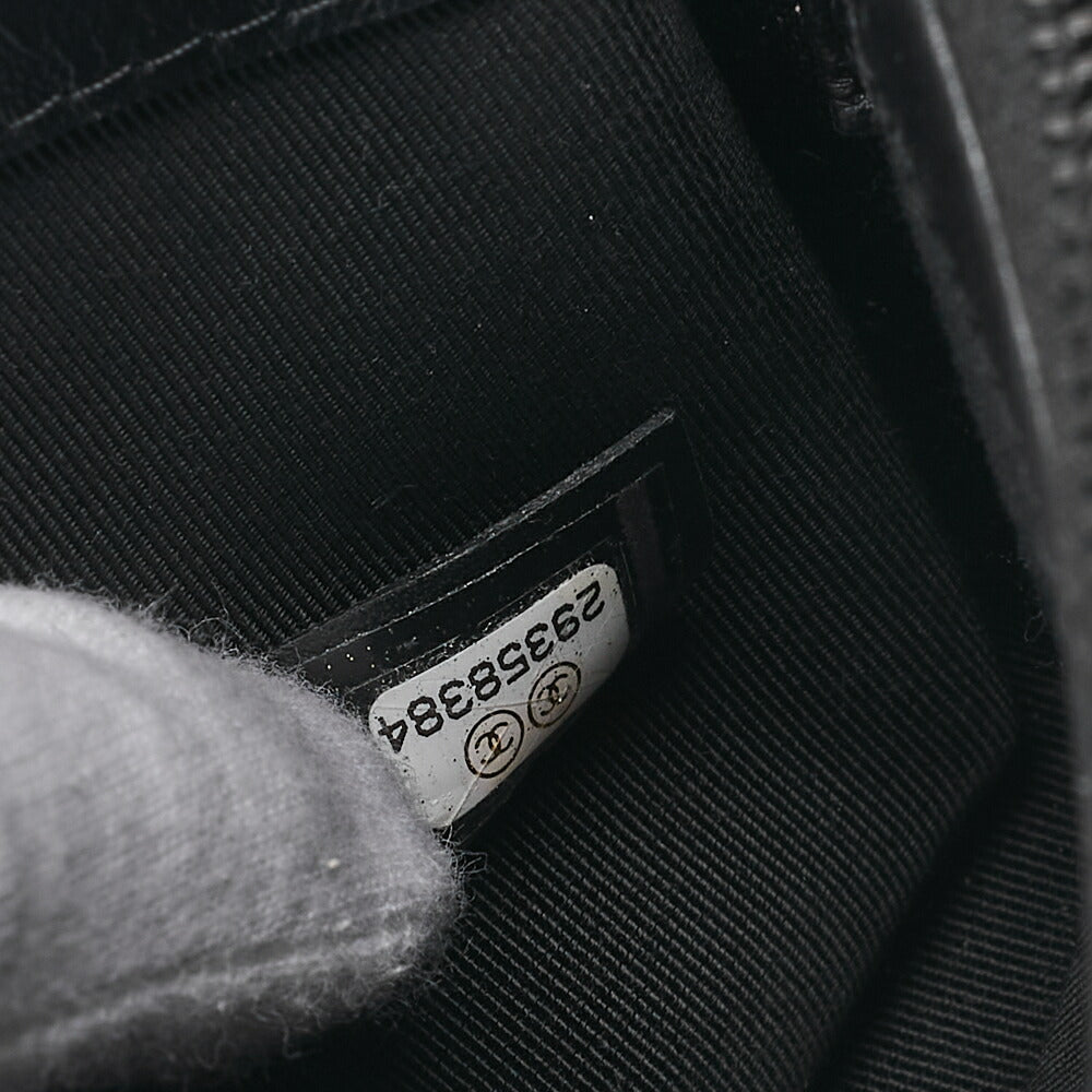 CHANEL Chain Shoulder Bag Vintage Calf Matelasse Gabrielle de Chanel Mini Black Black-Tone Hardware, Pre-Owned