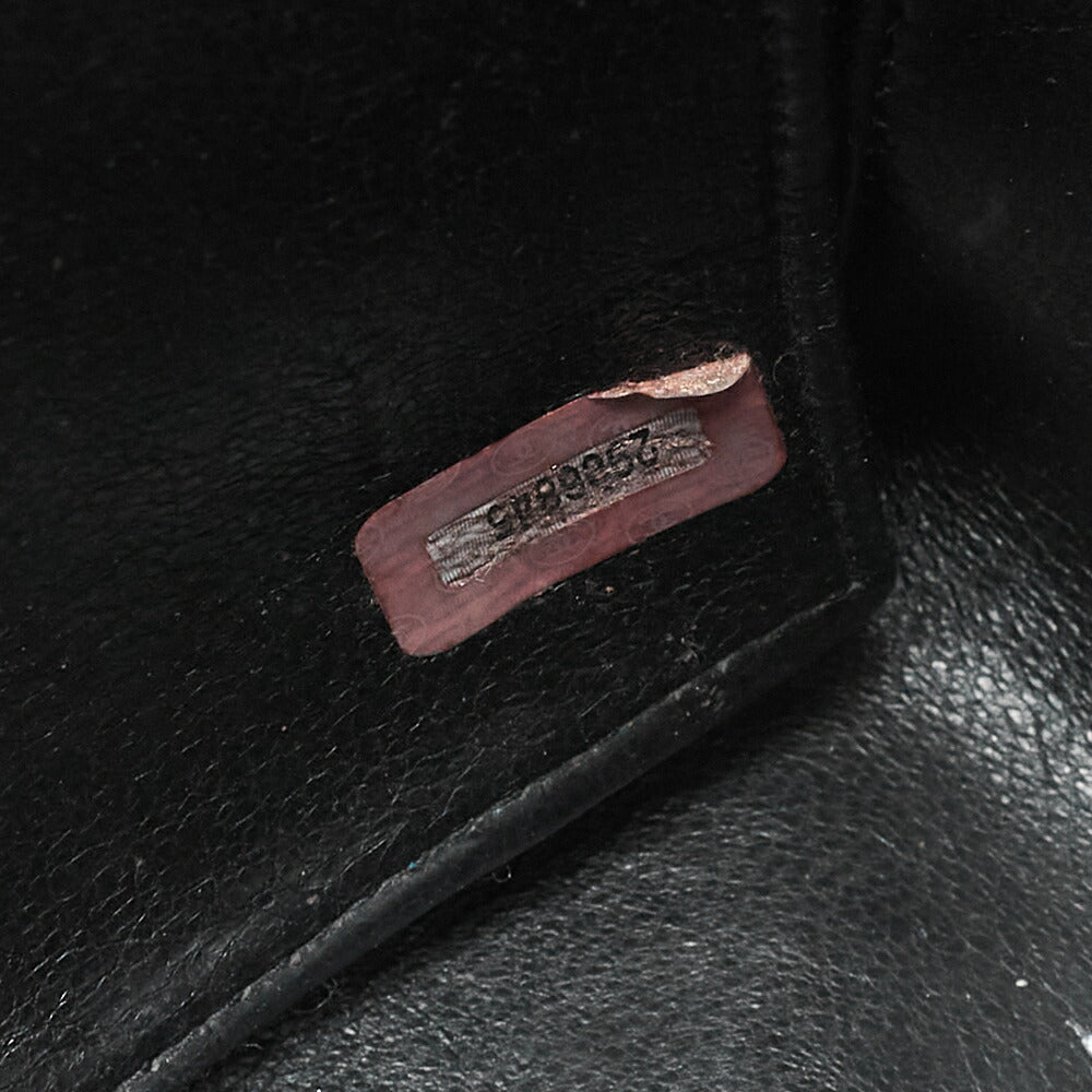 CHANEL Matelasse Turnlock Big Coco W Chain Shoulder Caviar Skin Black Gold-Tone Hardware, Pre-Owned