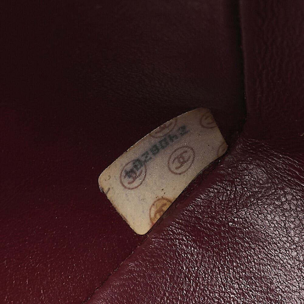 CHANEL Shoulder Bag Matelasse Lambskin Diana 22cm Flap Chain Shoulder Black Gold-Tone Hardware, Pre-Owned