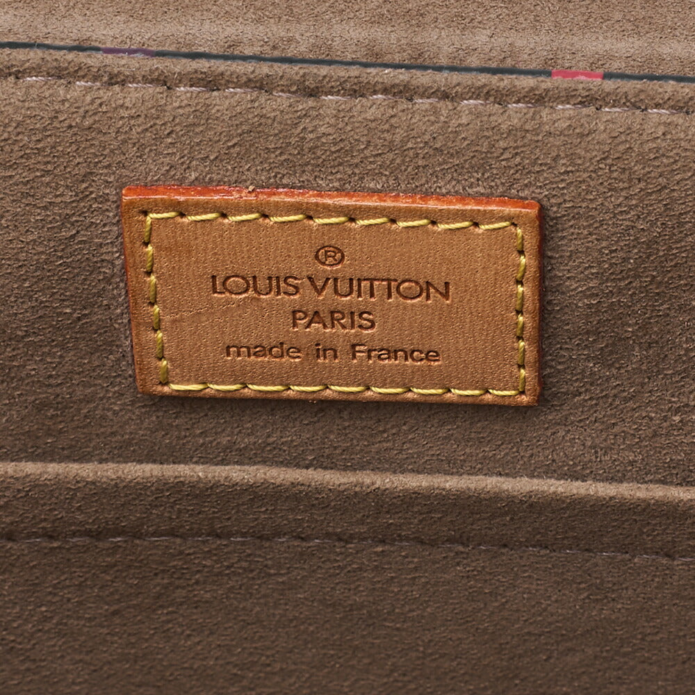 LOUIS VUITTON Louis Vuitton Monogram Sologne M92639 Shoulder Bag Black x Multicolor Gold-Tone Hardware, Pre-Owned