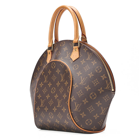 LOUIS VUITTON Louis Vuitton Monogram Ellipse PM M51127 Brown Handbag Gold-Tone Hardware, Pre-Owned