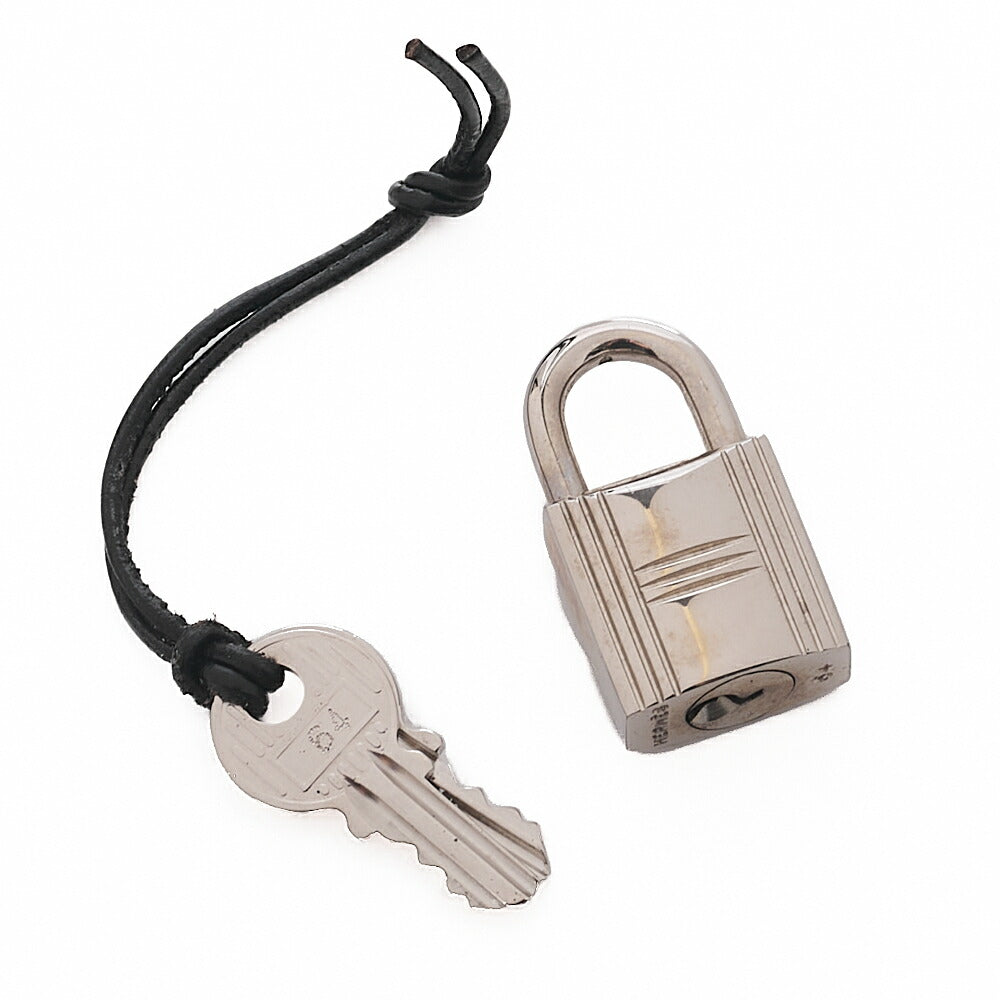 HERMES ピコタンロック MM トリヨンクレマンス ブルーペール シルバー金具、中古品