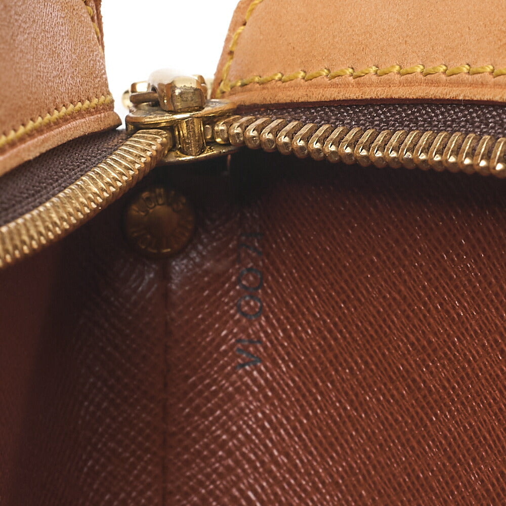 LOUIS VUITTON ルイヴィトン ショルダーバッグ モノグラム ドルーオ M51290 ブラウン ゴールド金具 USED
