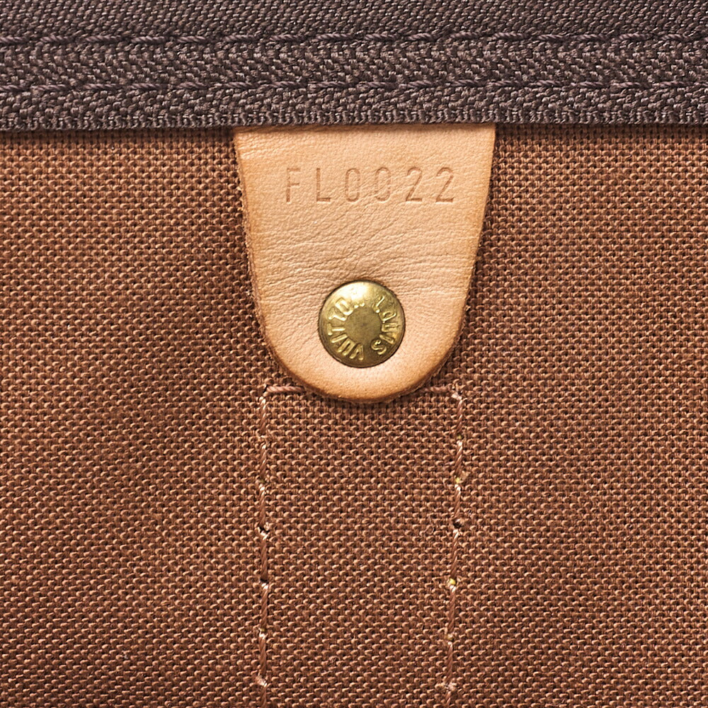 ルイヴィトン LOUIS VUITTON モノグラム キーポル50 ボストンバッグ M41428 ブラウン ゴールド金具 中古
