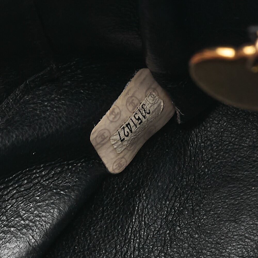 CHANEL Lambskin Matelasse Diana Flap Visual Chain Shoulder Black Gold-Tone Hardware, Pre-Owned