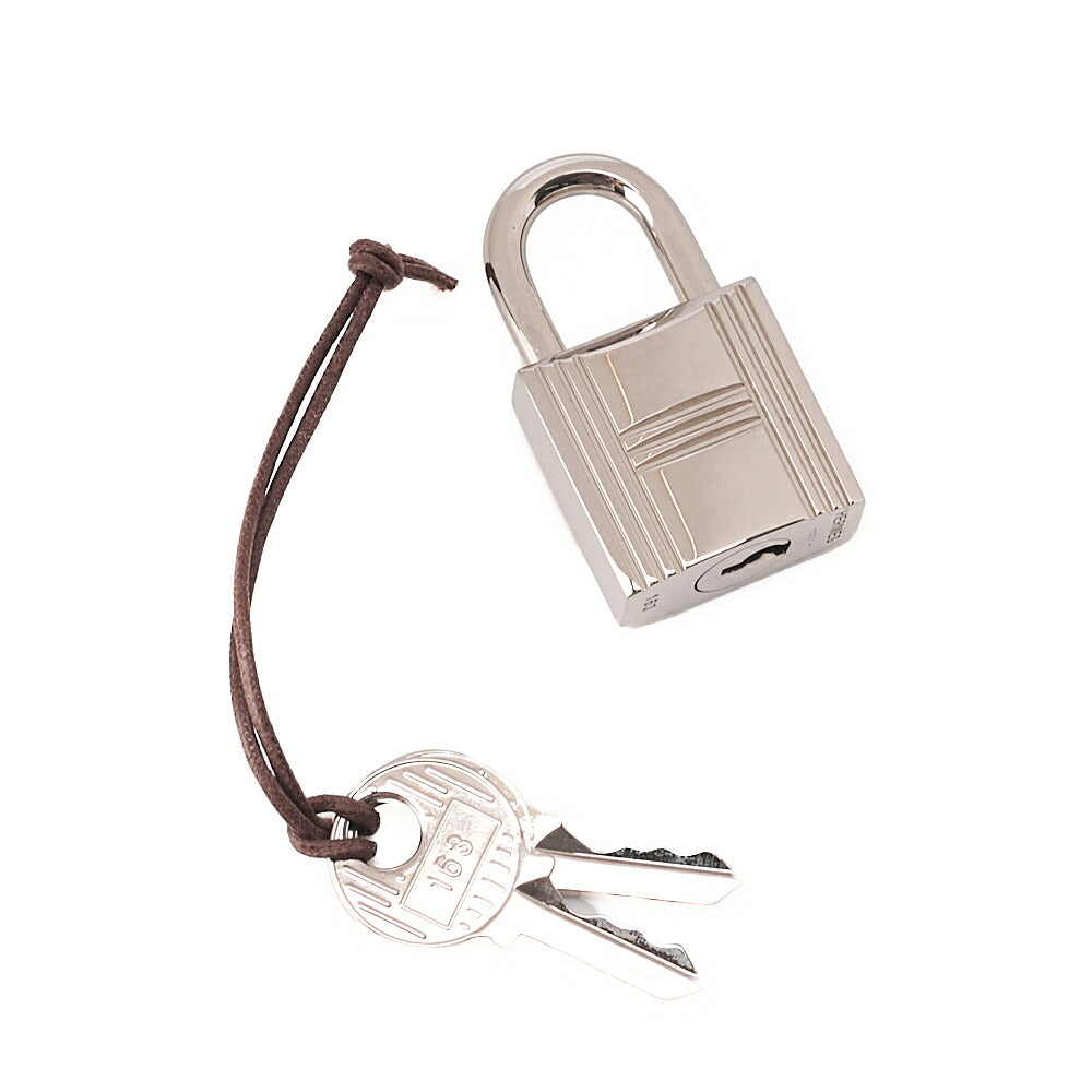 Hermes Hermes Picotan Lock MM Handbag Togo Rose Shocking Silver-Tone Hardware, Pre-Owned