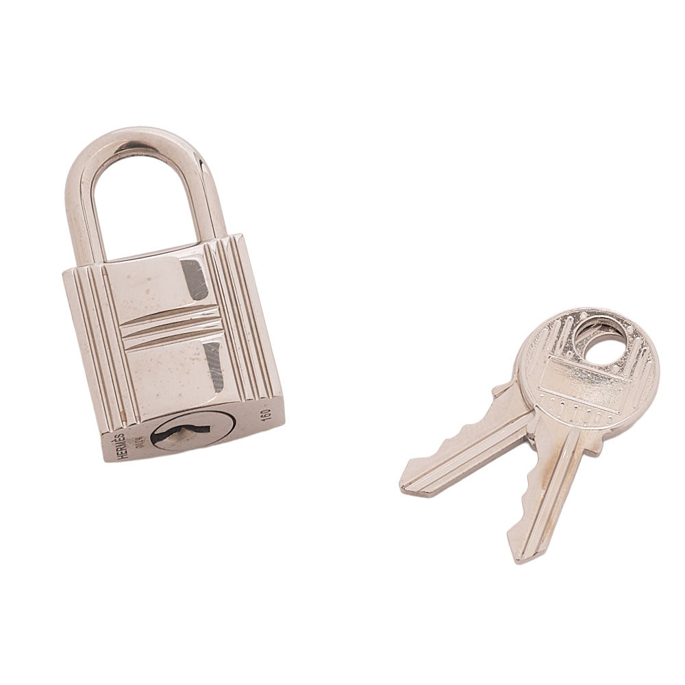 HERMES Hermes Picotin Lock MM Taurillon Clemence ?toupe Silver-Tone Hardware, Pre-Owned