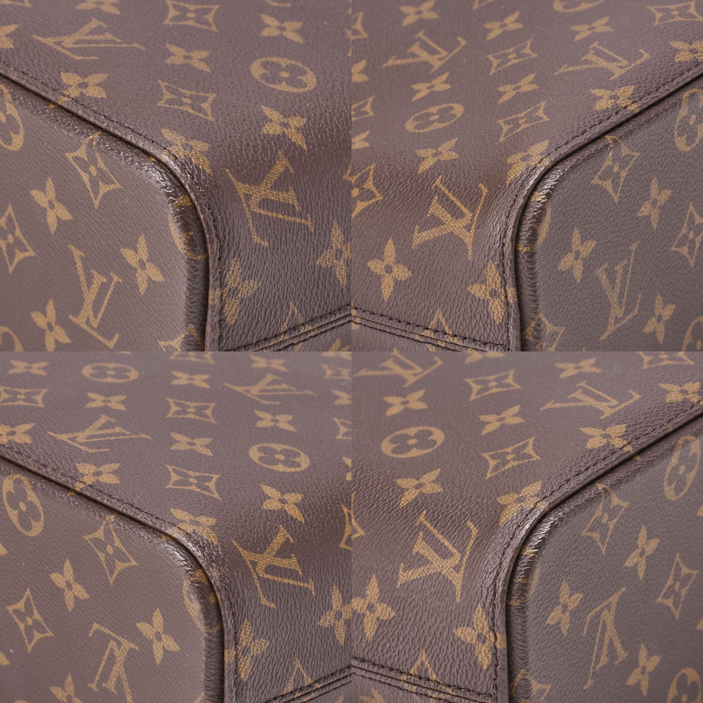 LOUIS VUITTON Louis Vuitton Tote Bag Monogram LUCO M51155 Brown Gold-Tone Hardware, Pre-Owned