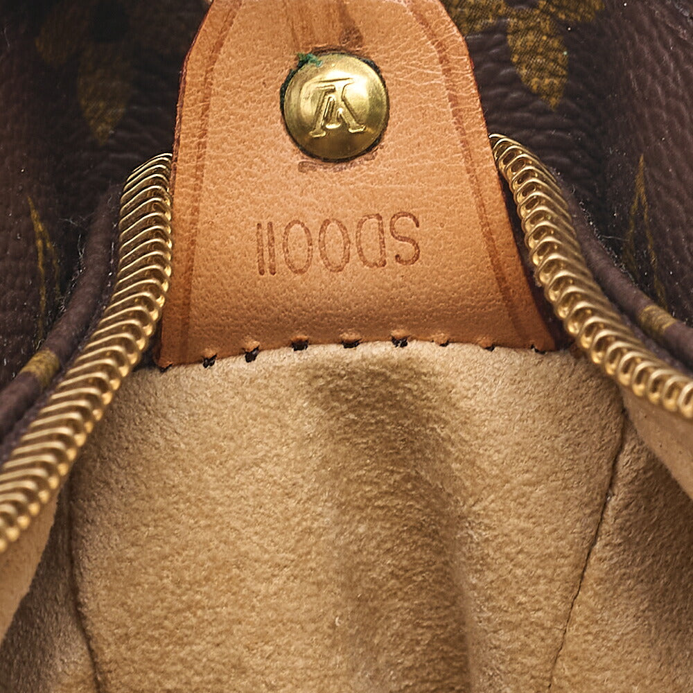 LOUIS VUITTON Louis Vuitton Monogram Looping MM One Shoulder M51146 Brown Gold-Tone Hardware, Pre-Owned