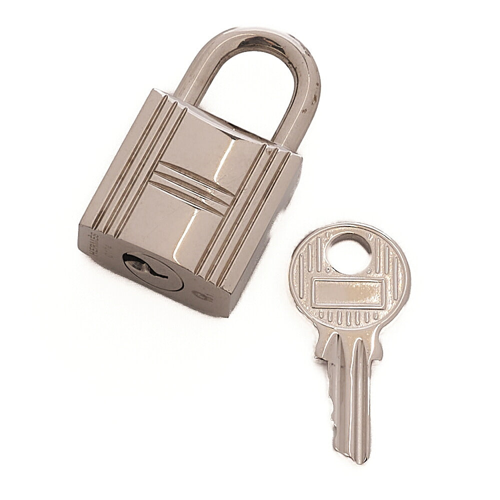 Hermes Hermes Picotan Lock MM Handbag Taurillon Clemence Orange Silver-Tone Hardware, Pre-Owned