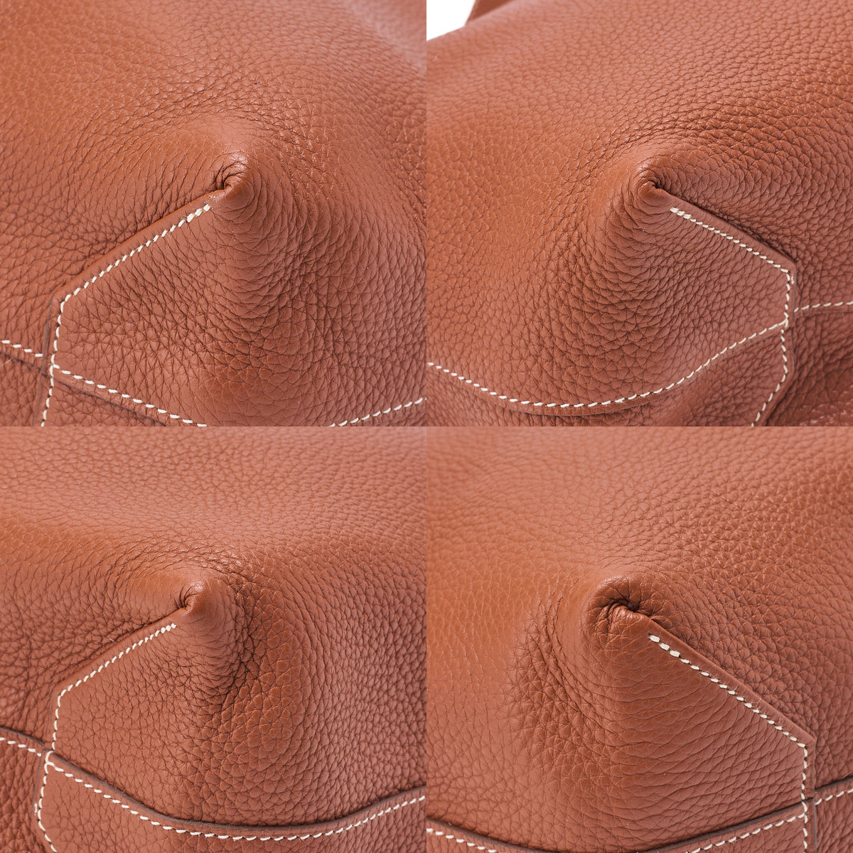 Hermes Hermes Double Sense 36 Taurillon Clemence Tote Bag Gold x Saint-Guine Ladies' Bag Pre-Owned
