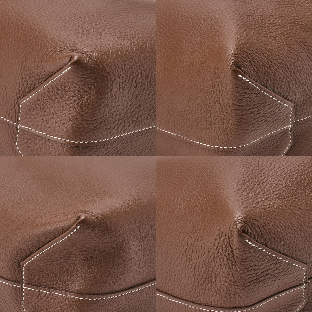 Hermes Hermes Double Sense 45 Taurillon Clemence Tote Bag Brown x Tosca Ladies' Bag Pre-Owned