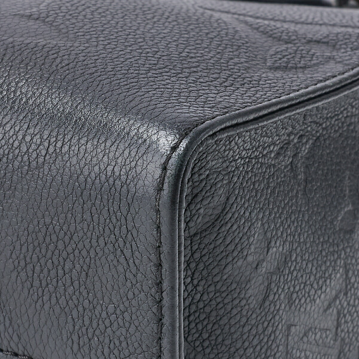 Louis Vuitton OnTheGo PM Tote Bag 2WAY Monogram Unplanted Leather Black Gold-Tone Hardware Pre-Owned - Vintage La Charme