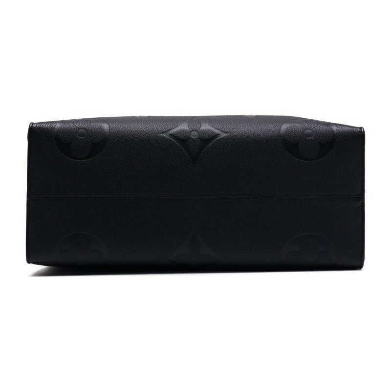 Louis Vuitton Tote Bag On The Go GM Monogram Unplant Noir Gold-Tone Hardware Pre-Owned - Vintage La Charme