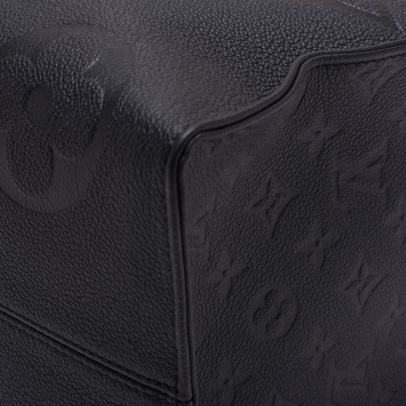 Louis Vuitton Tote Bag On The Go GM Monogram Unplant Noir Gold-Tone Hardware Pre-Owned - Vintage La Charme