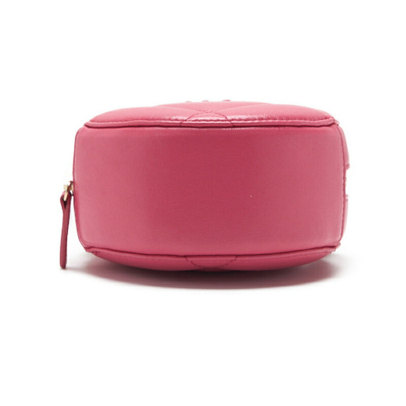 CHANEL 19 Matelasse Chain Shoulder Tote Bag Lambskin Pink Gold-Tone Hardware Pre-Owned - Vintage La Charme