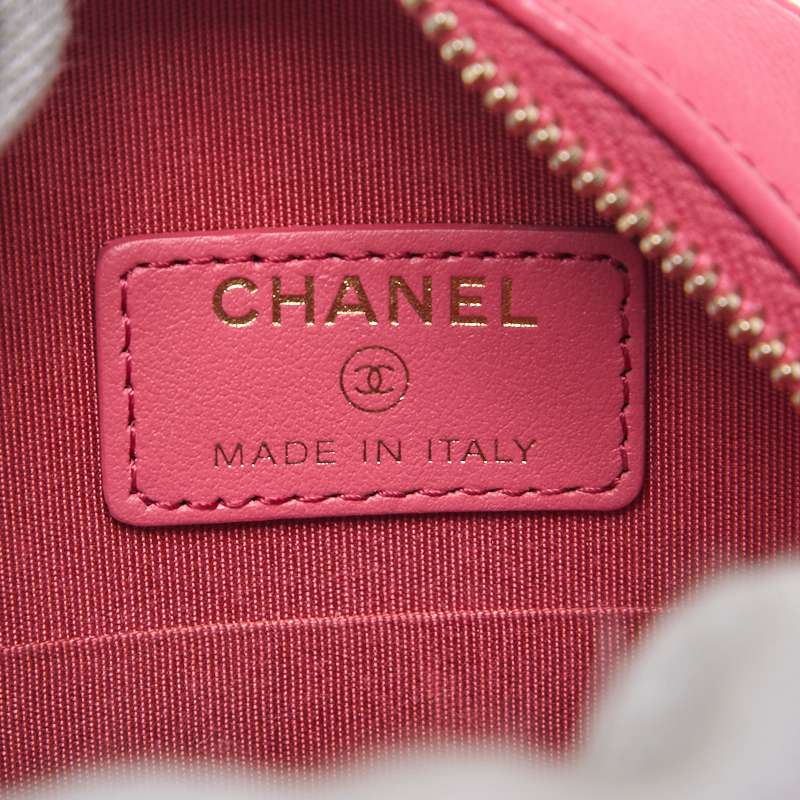 CHANEL 19 Matelasse Chain Shoulder Tote Bag Lambskin Pink Gold-Tone Hardware Pre-Owned - Vintage La Charme