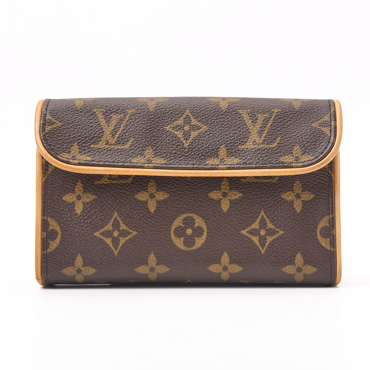 Louis Vuitton Shoulder Bag, Florentine, Monogram, Canvas, Brown, Gold-Tone Hardware, Pre-Owned - Vintage La Charme