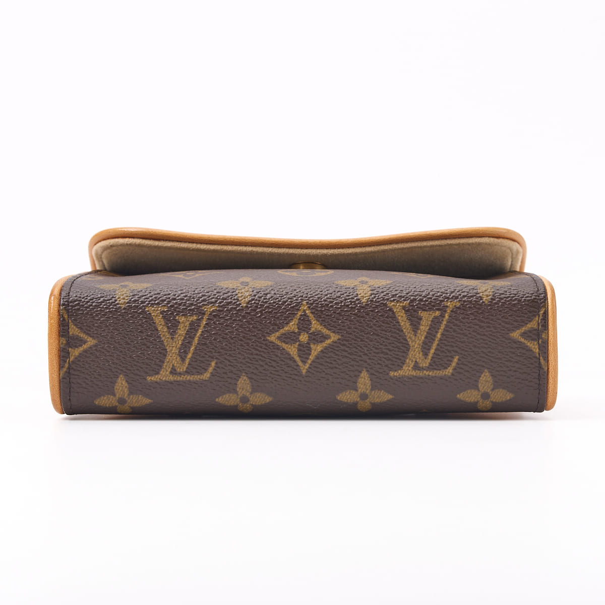 Louis Vuitton Shoulder Bag, Florentine, Monogram, Canvas, Brown, Gold-Tone Hardware, Pre-Owned - Vintage La Charme