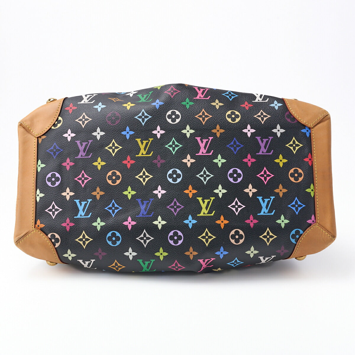 Louis Vuitton Tote Bag 2WAY Monogram Canvas Noir Multicolor Gold-Tone Hardware Pre-Owned - Vintage La Charme