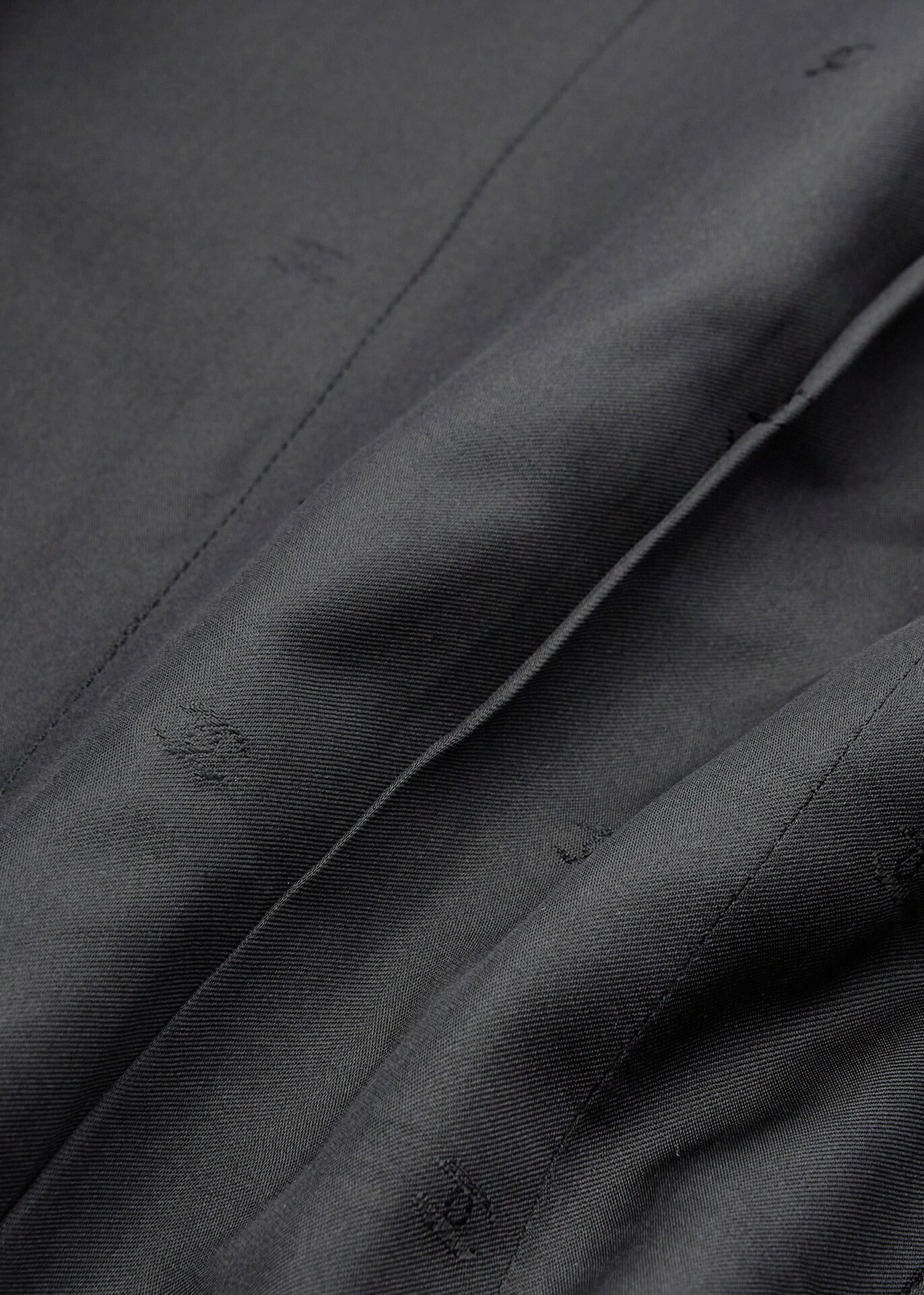 Chanel Jacket Skirt Setup, Paint Pattern, Cotton, Black, Gold-Tone Hardware, Pre-Owned - Vintage La Charme