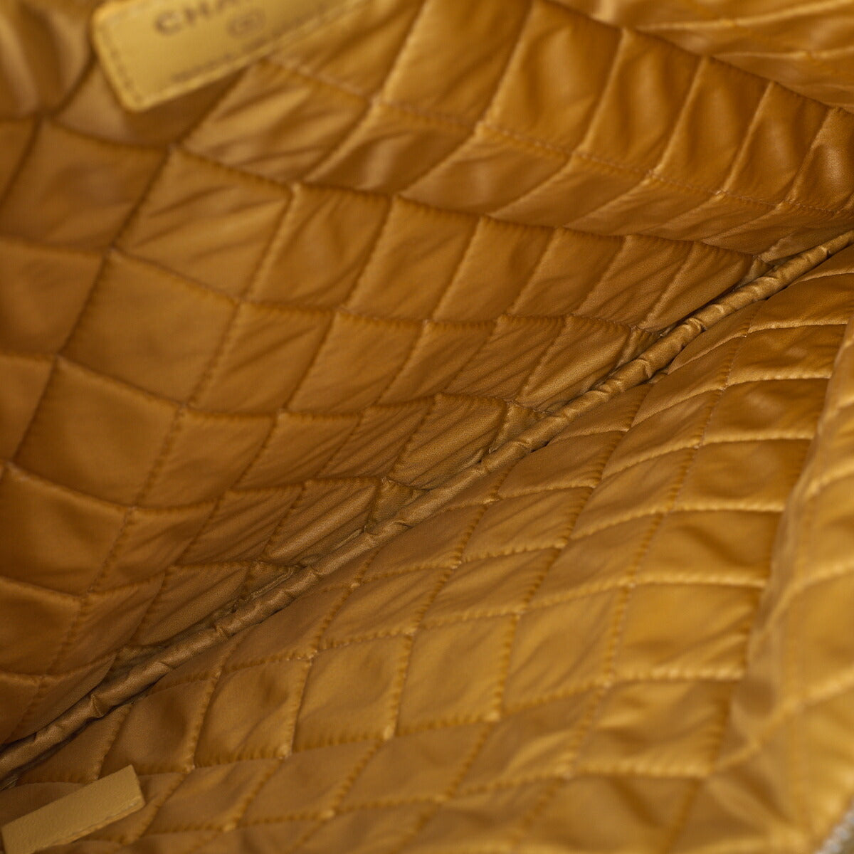 CHANEL Clutch Bag, Coco Havana, Mini, Lambskin, Yellow, Silver-Tone Hardware, Pre-Owned - Vintage La Charme