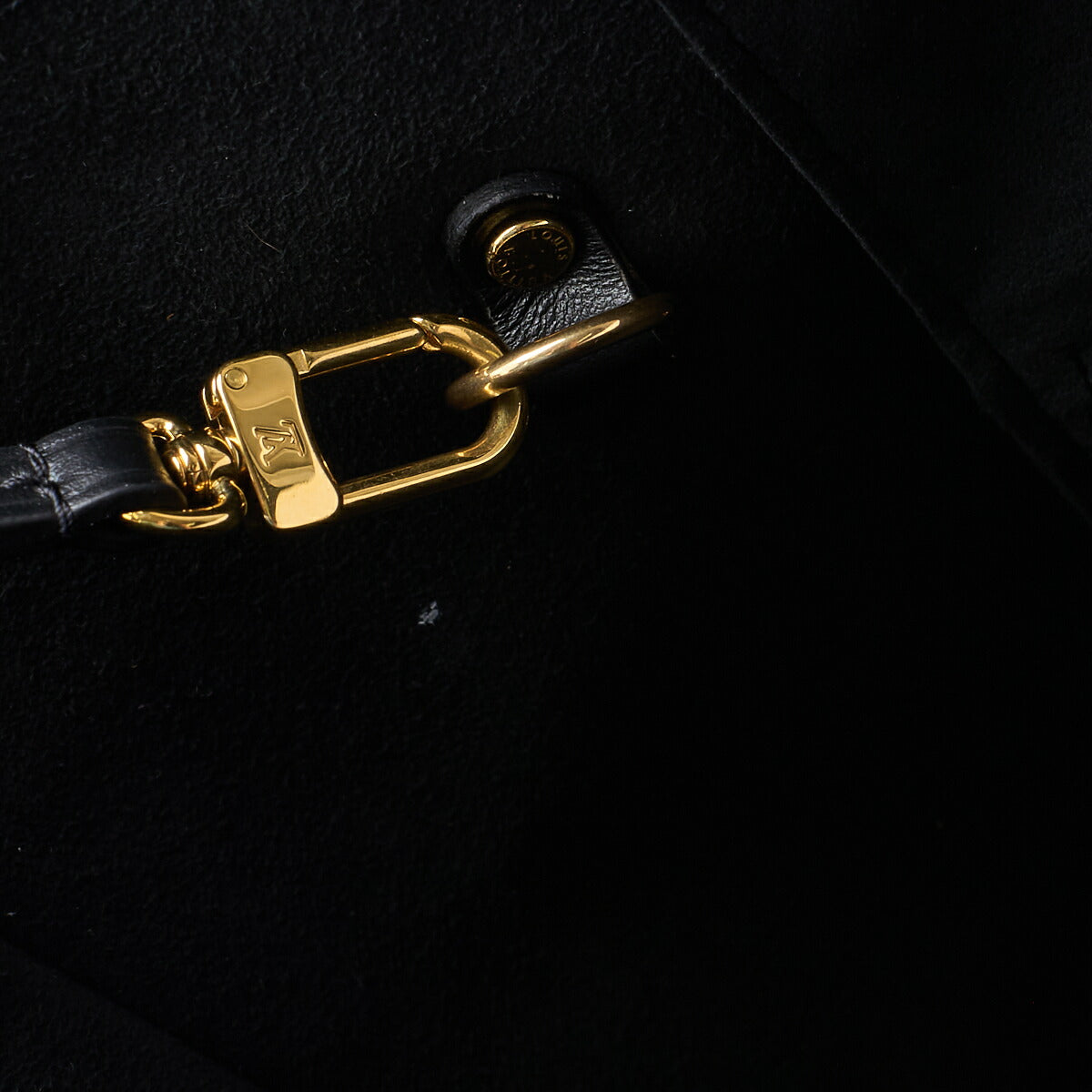 Louis Vuitton Tote Bag Monogram Unplant Nevaful MM Leather Noir Gold-Tone Hardware Pre-Owned - Vintage La Charme