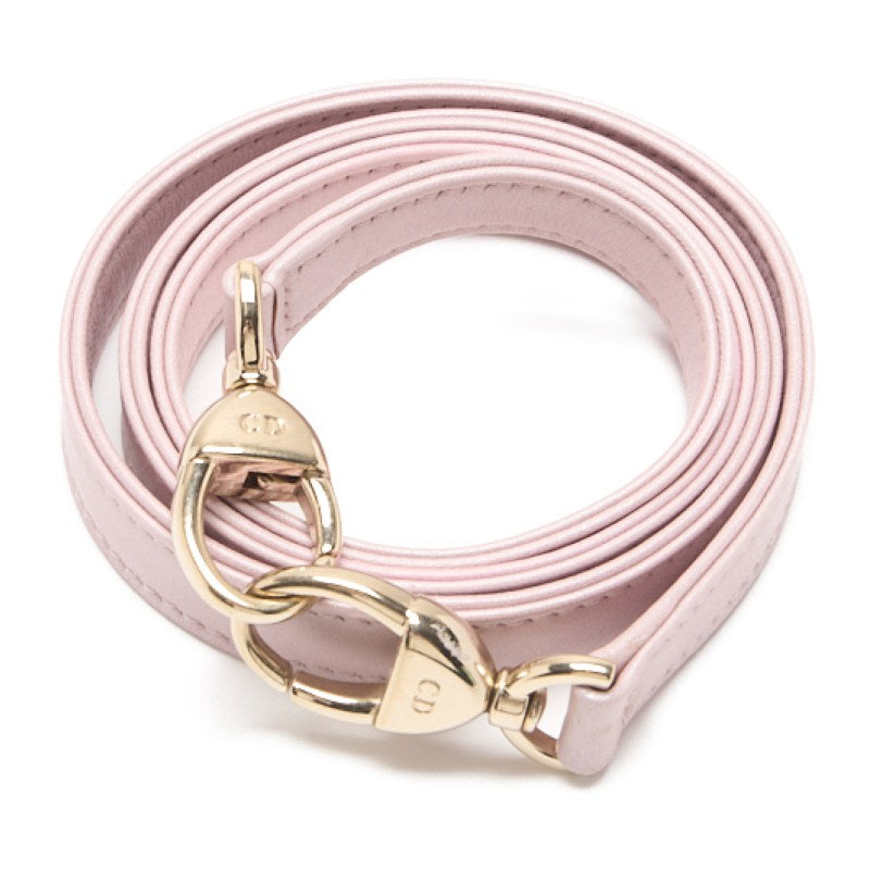 Dior Lady Dior Cannage 2WAY Hand Lambskin Pink Gold-Tone Hardware Pre-Owned - Vintage La Charme