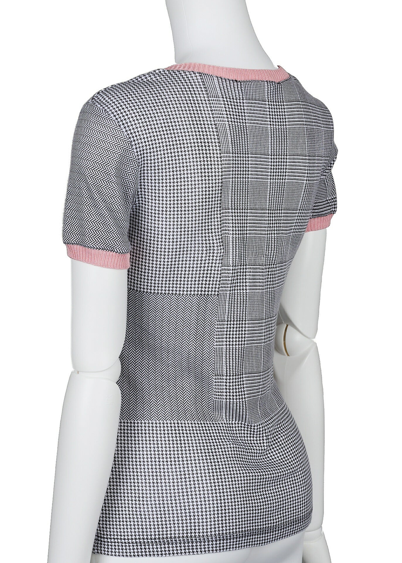 Dior T-Shirt Cut and Sewn Short Sleeve Cotton Pink Gold-Tone Hardware Pre-Owned - Vintage La Charme
