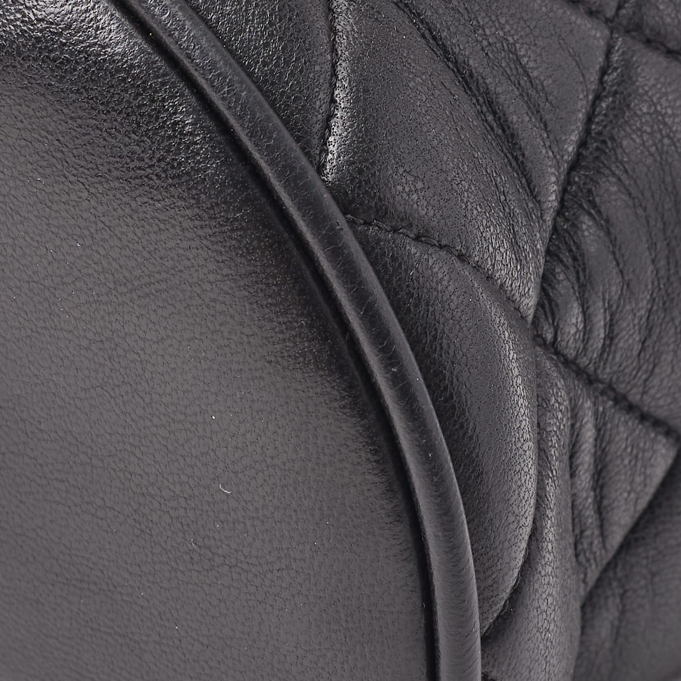 CHANEL Chain Backpack Bag Matelasse Outside Flap Turn Lock Lambskin Black Gold-Tone Hardware Pre-Owned - Vintage La Charme